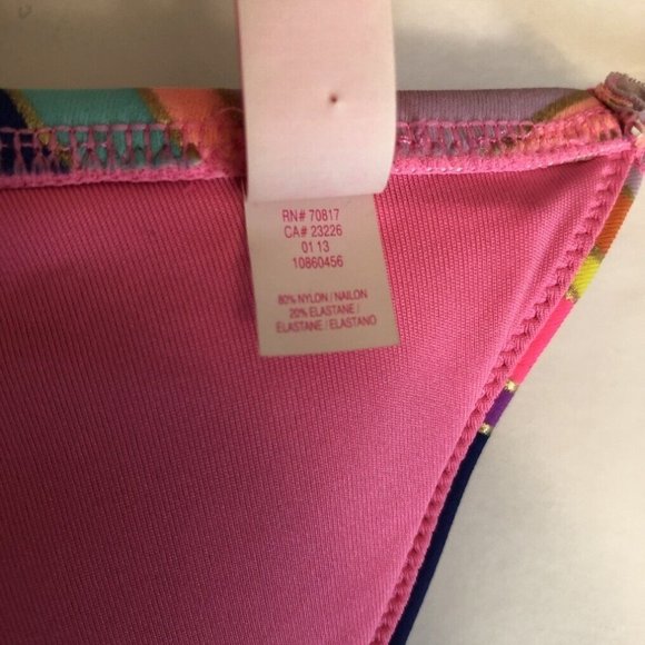 Victorias Secret Swim Bikini Triangle Top Size M Push Up - Picture 8 of 8